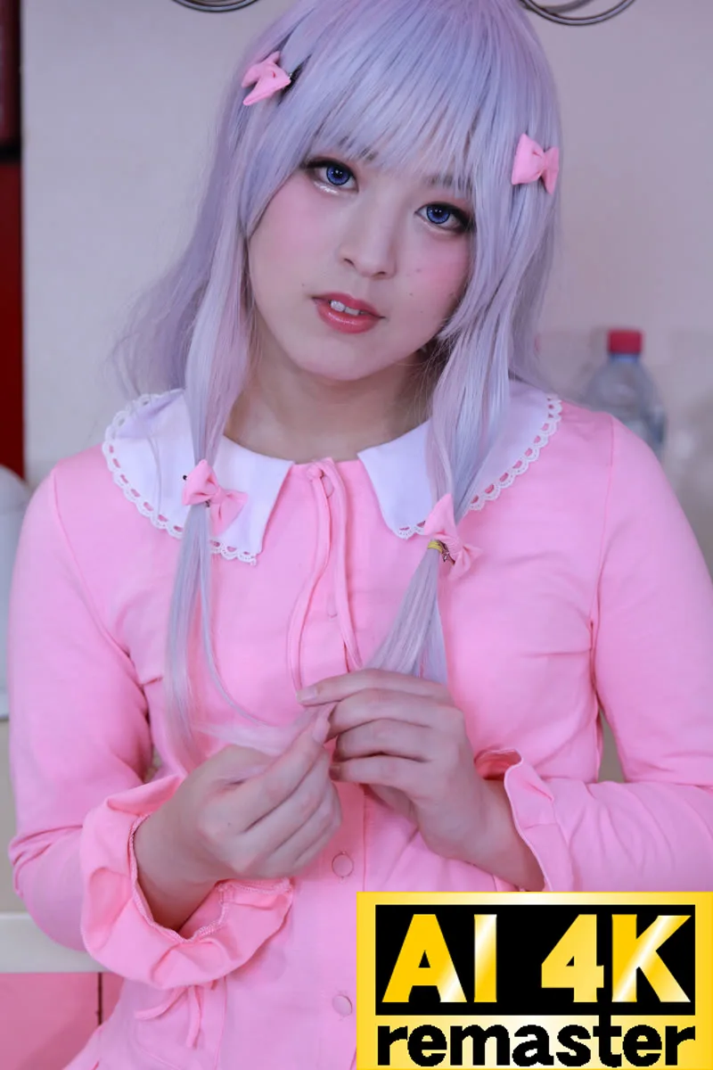 【AI 4Kリマスター版】ちびとり姫　エロマ○ガ先生紗○ちゃんのコスで超エロSEX【放尿でスタート】綺麗な唇もお尻もおっぱいも全部頂きます【当然オチ○チンも】 サンプル