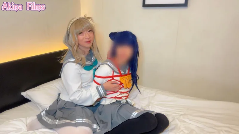 ヨハネ召喚　鞠莉の手解きで巨根ヨハネも堕天使確定！ サンプル