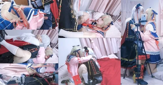 【女装レズ】甘々ホモセでどんどんメス堕ち...でもしあわせなのでOKです♡♡♡【魔⚪︎ノりり⚪︎・サー⚪︎ャ】【本編32分】