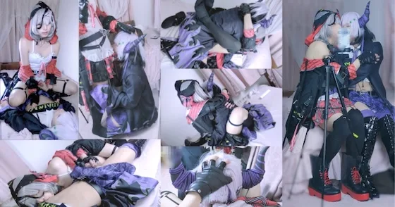【女装レズ】「このチ○ポないと生きていけない♡」イチャラブホモセにハマって男性辞めるのしあわせすぎる...♡♡♡【沙花○ク○ヱ・ラ○ラスダーク○ス】【本編37分】