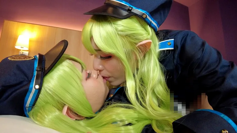 ツいてるノゾヒカが百合ホモコスえっちする話 サンプル